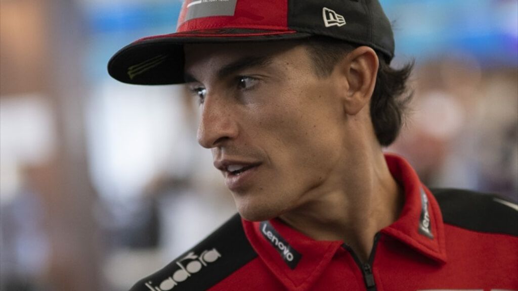 Marc Márquez, durante la temporada 2025 de MotoGP.
