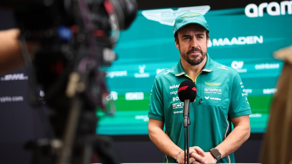 Fernando Alonso, en Sao Paulo.