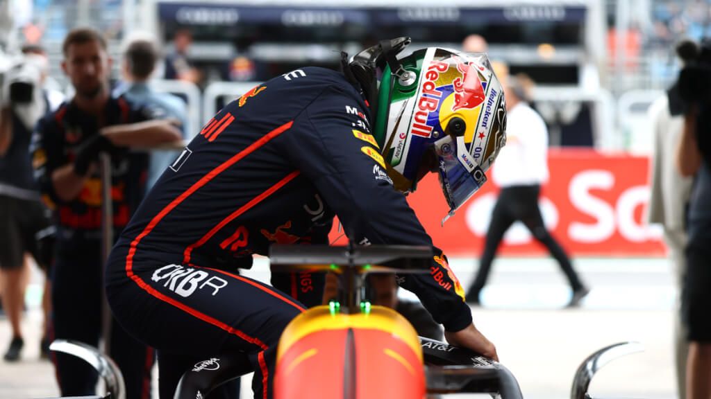  Max Verstappen, en Interlagos.
