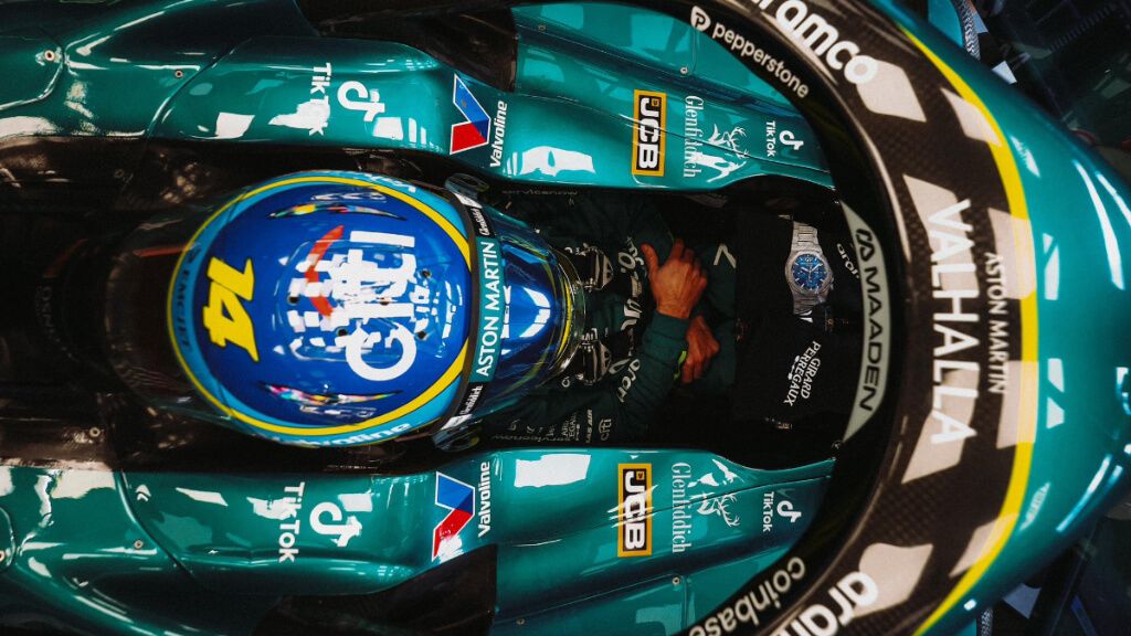  Fernando Alonso, en Brasil.