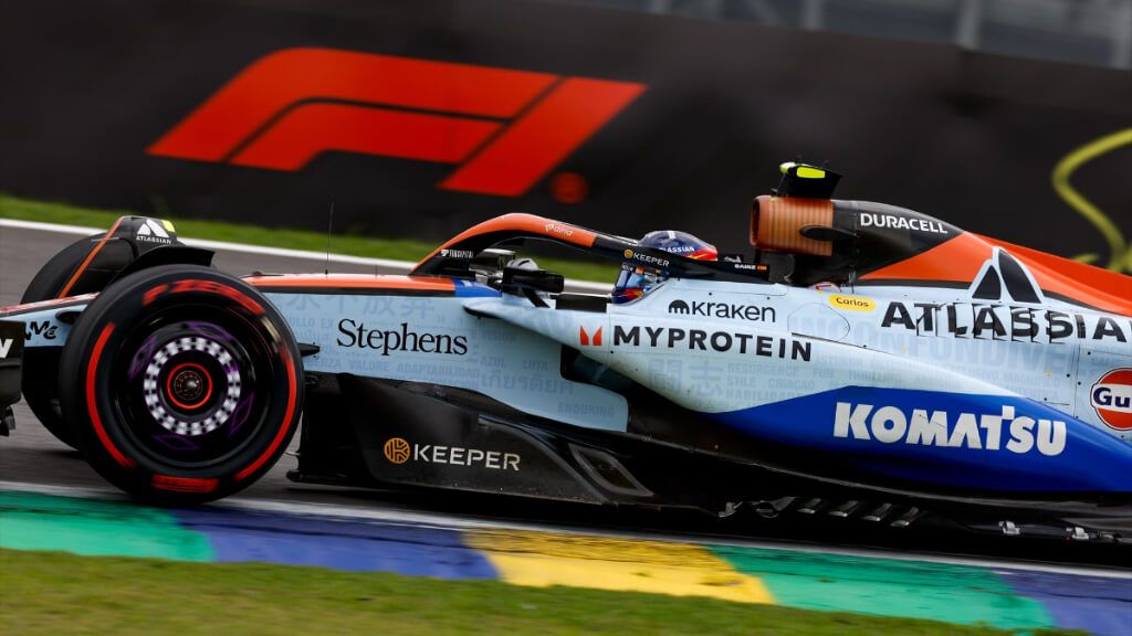  Carlos Sainz, en Brasil.