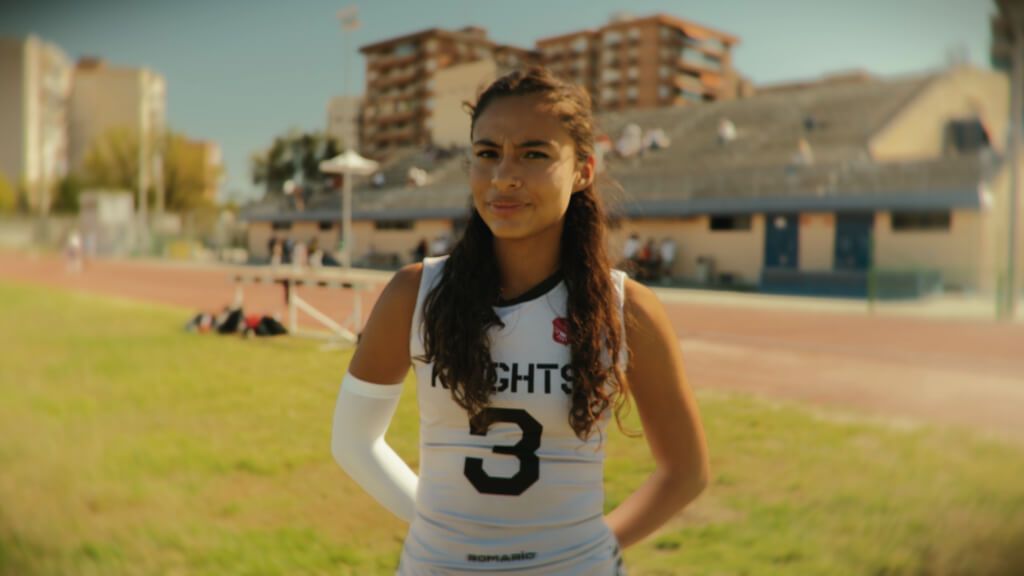 Atxa Delgado en el vídeo de la NFL Flag (NFL)