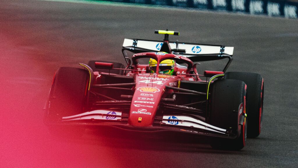 Lewis Hamilton, en el Gran Premio de Brasil.