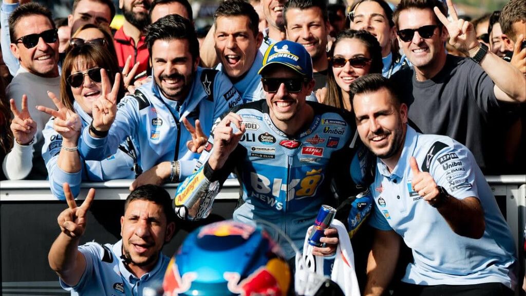 Álex Márquez, en Portimao.