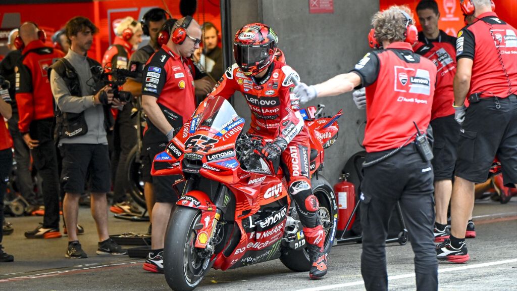  Pecco Bagnaia, en el Gran Premio de Portimao.