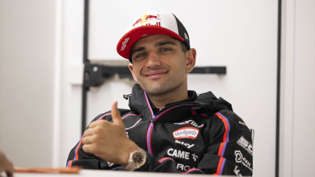  Jorge Martín, en el Gran Premio de Valencia.