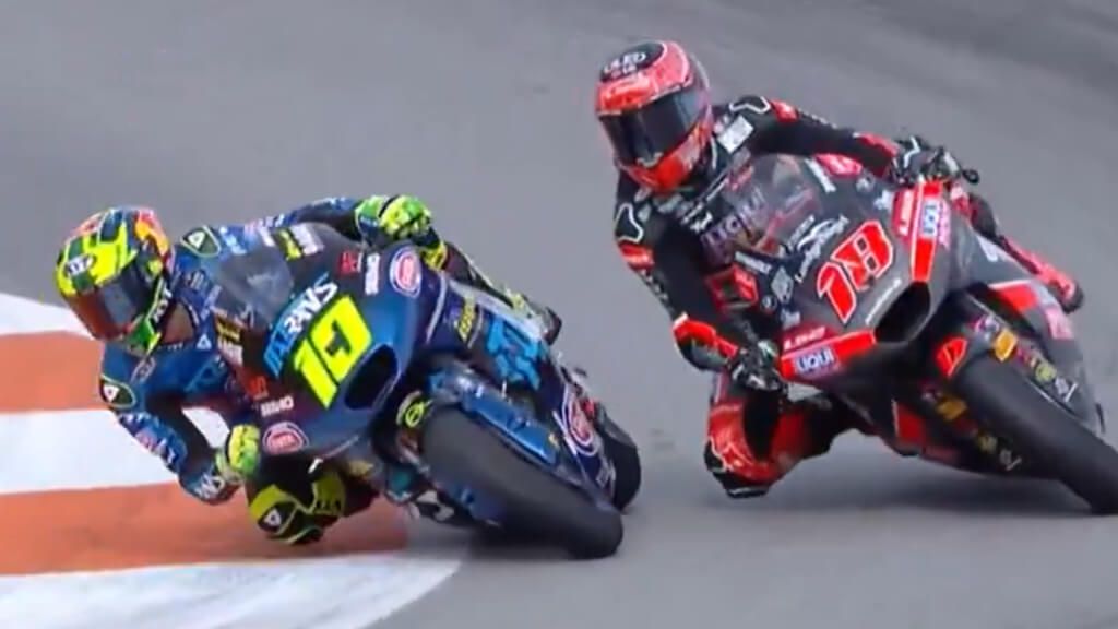 Diogo Moreira y Manu González, en Valencia.