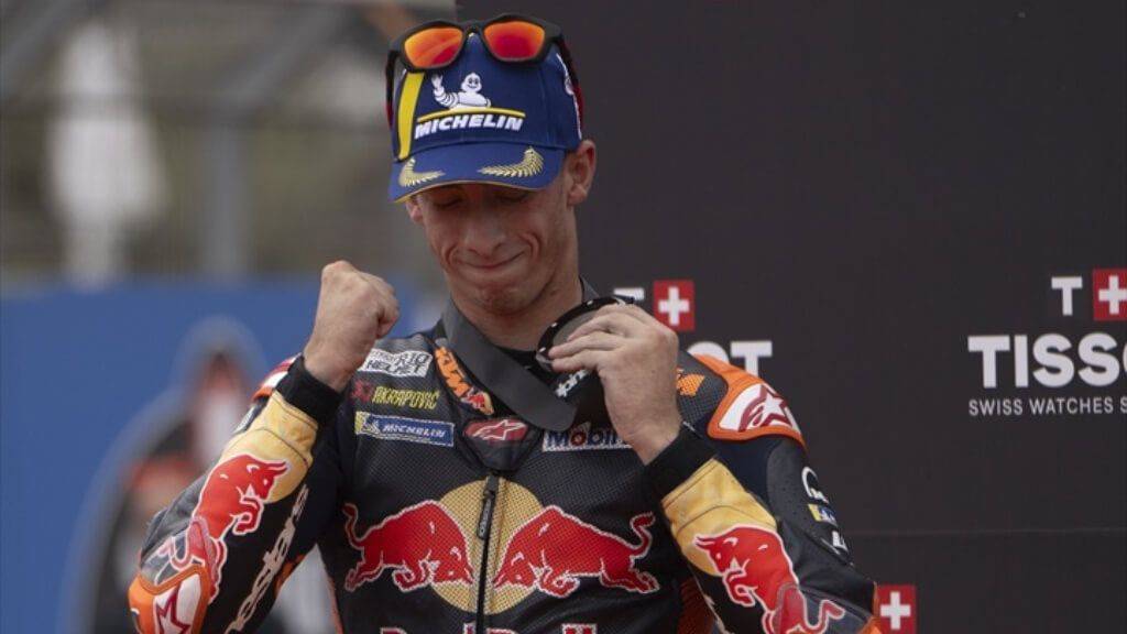 Pedro Acosta, en Valencia.