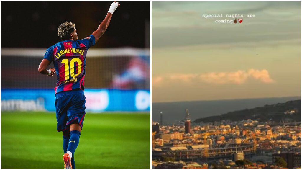 Lamine Yamal desvela sus ganas de volver a jugar en el Camp Nou con el Barcelona (foto: Cordon Pre