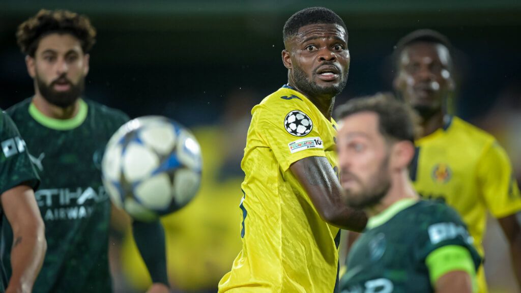  Thomas Partey con el Villarreal (Cordon Press)