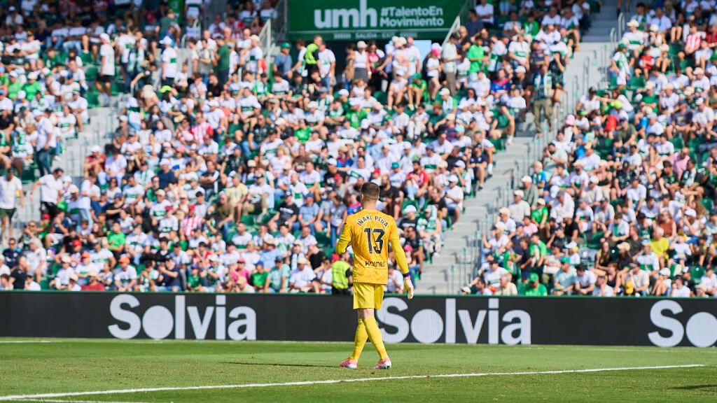 Iñaki Peña en el Martínez Valero (Europa Press)