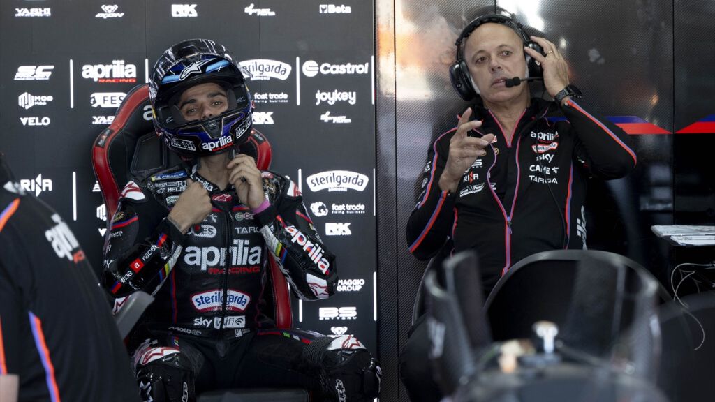 Jorge Martín, en Valencia.