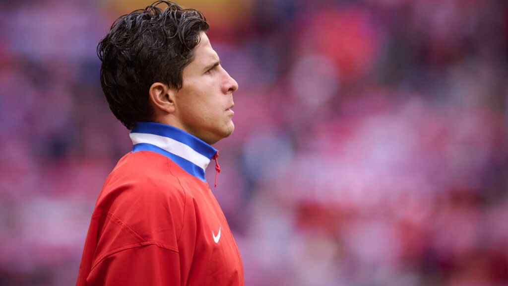  Giuliano Simeone, jugador del Atlético de Madrid