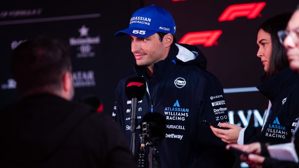 Carlos Sainz, en Las Vegas.