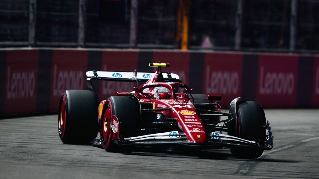 Lewis Hamilton, en Las Vegas.