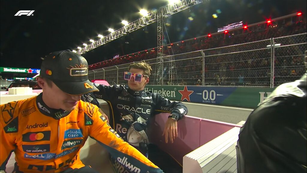  Max Verstappen, en Las Vegas.