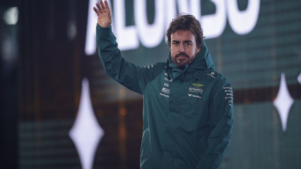 Fernando Alonso, en Las Vegas.