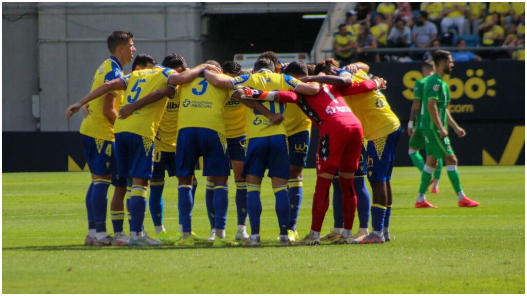 El equipo del Cádiz CF. (Cordon Press)