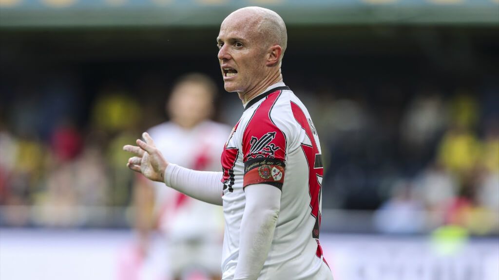 Isi Palazón, en un partido con el Rayo Vallecano (Europa Press)