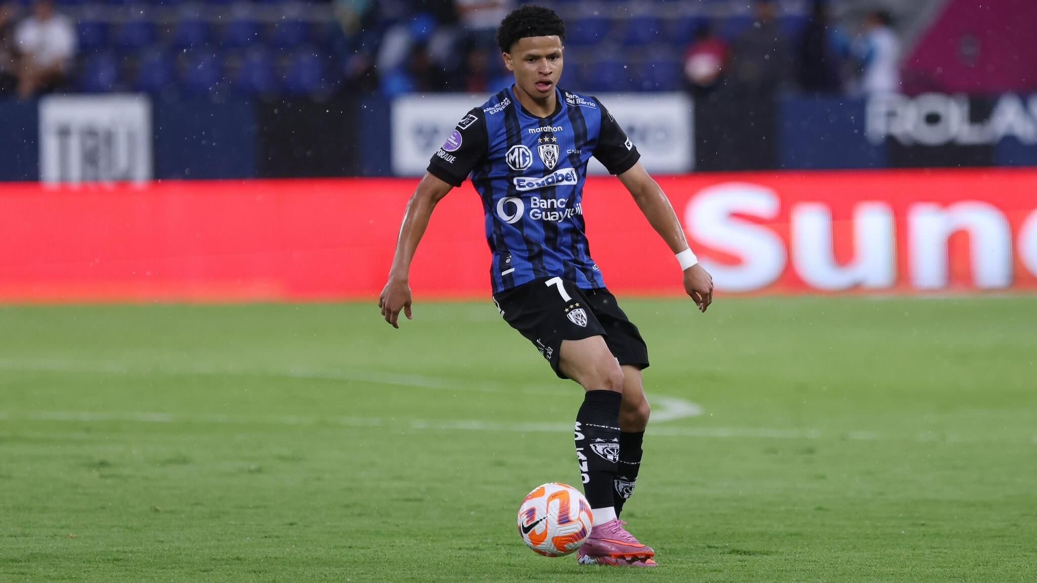 Patrik Mercado, jugador de Independiente del Valle.