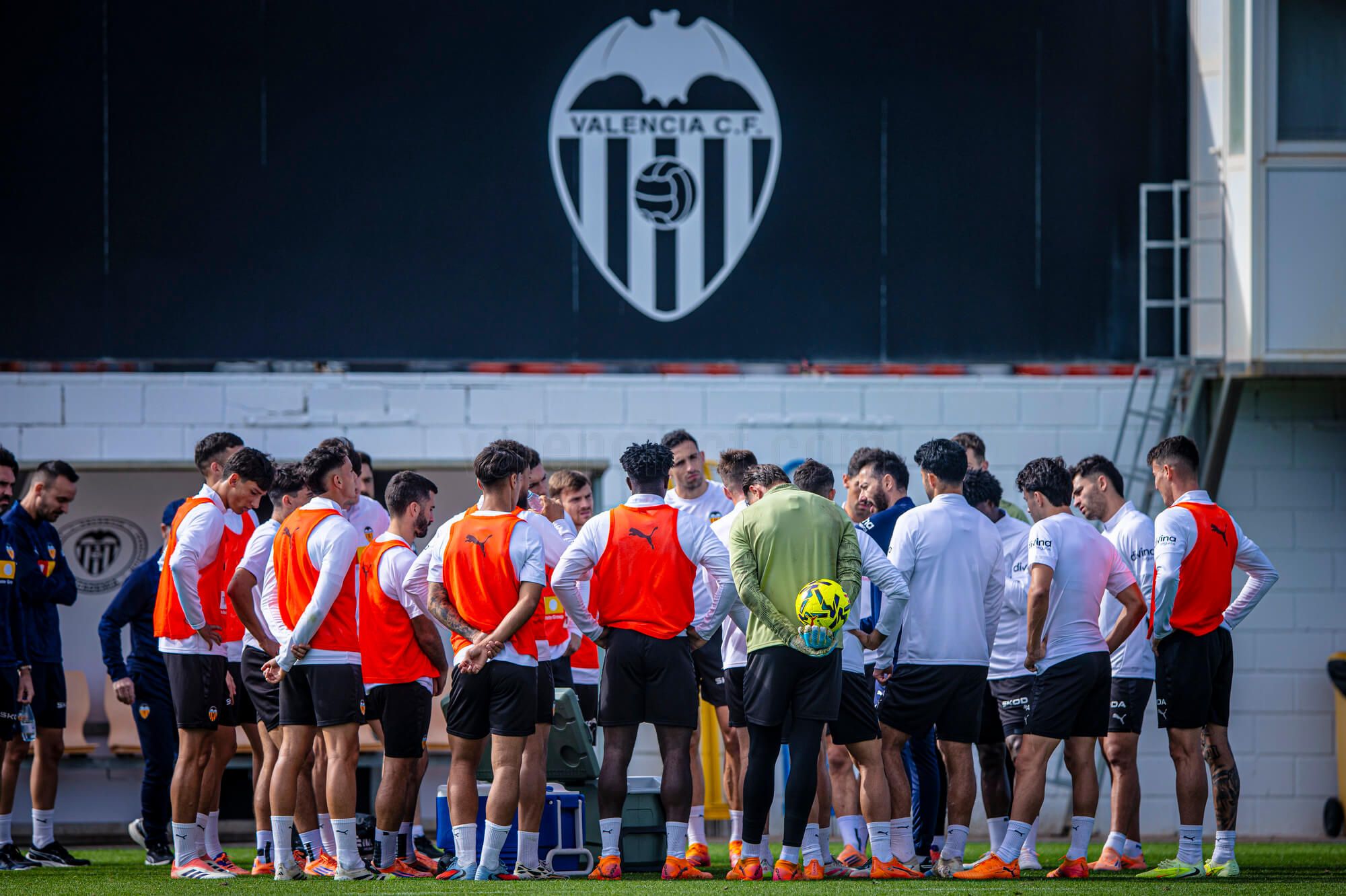 Entrenamiento Valencia CF