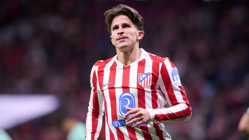 Giuliano Simeone en un partido con el Atlético de Madrid (Cordon Press)