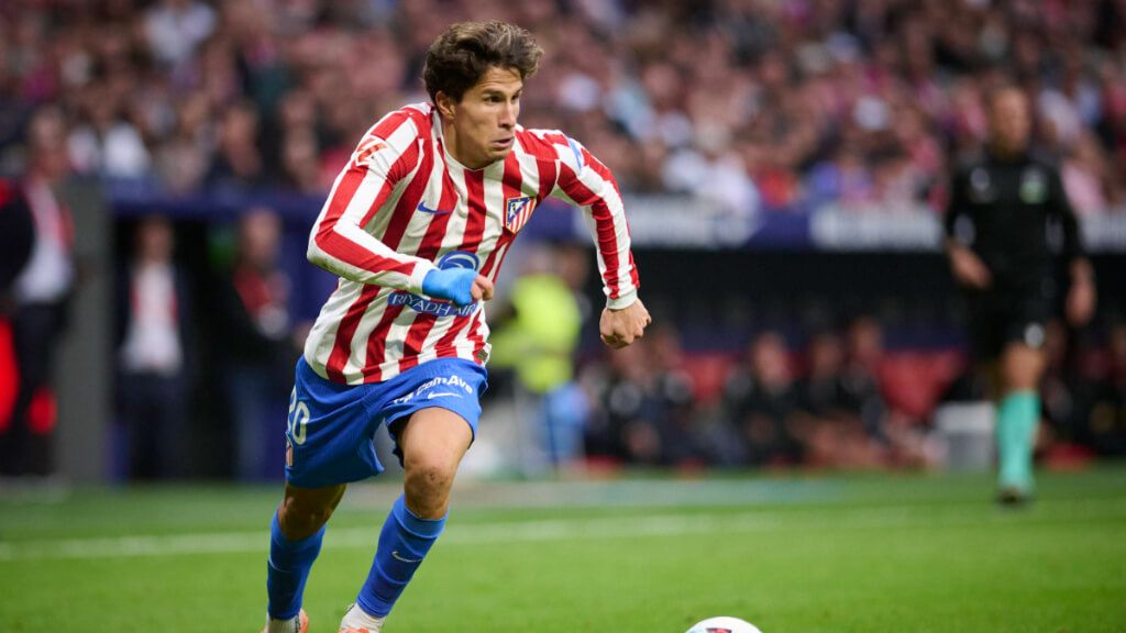  Giuliano Simeone durante un partido con el Atlético de Madrid (Fuente: Cordon Press)