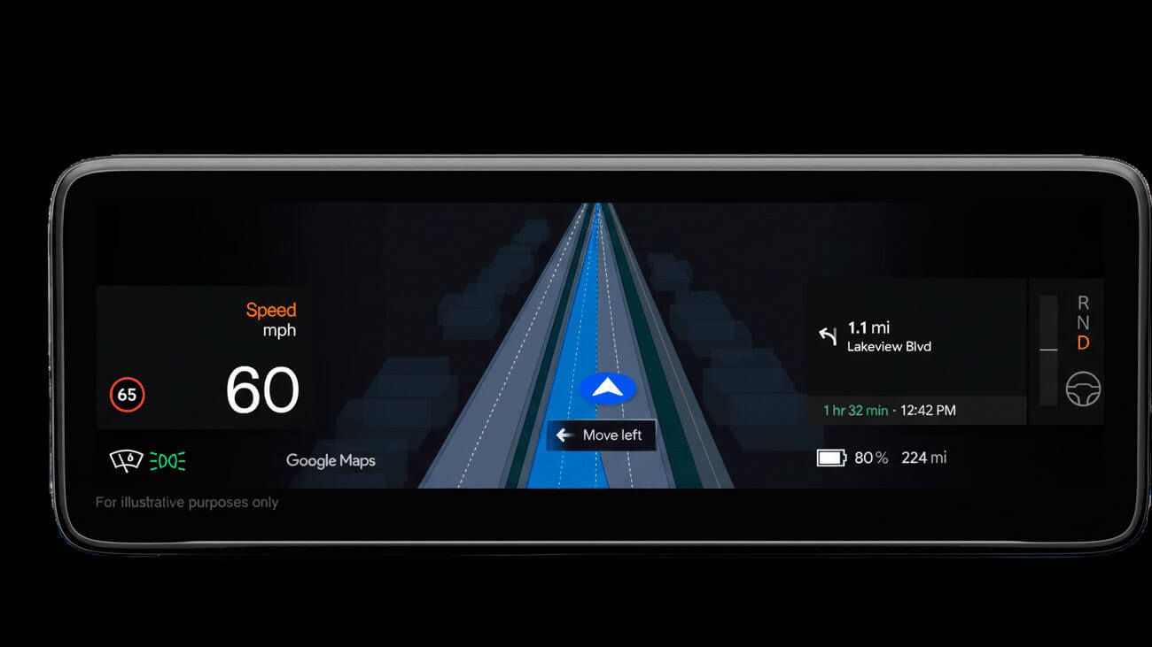  Google en el Polestar 4