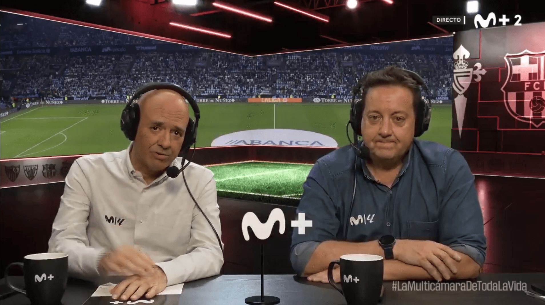 Guille Giménez y Antoni Daimiel, en Movistar.