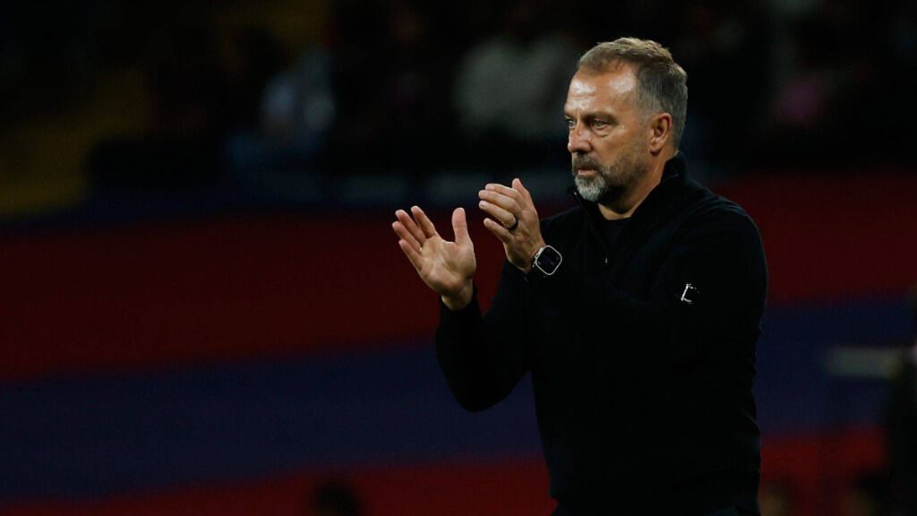 Hansi Flick en el Barça-Elche (Cordon Press)