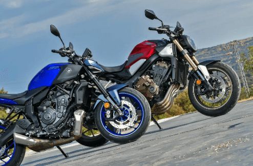 Honda CB 650 R E-Clutch y Yamaha MT-07 Y-AMT