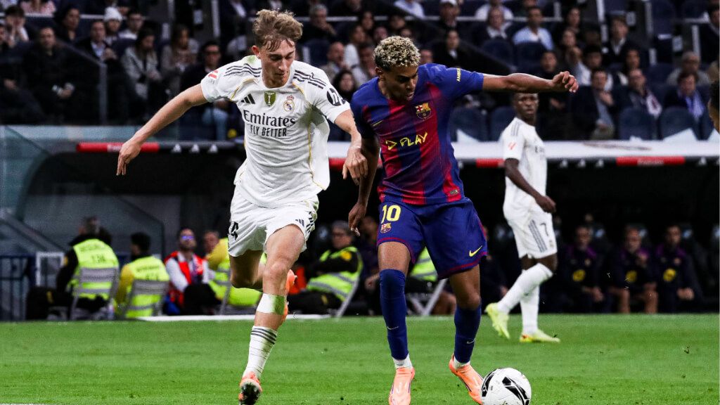 Dean Huijsen y Lamine Yamal, en el Clásico (Fuente: Cordon Press)