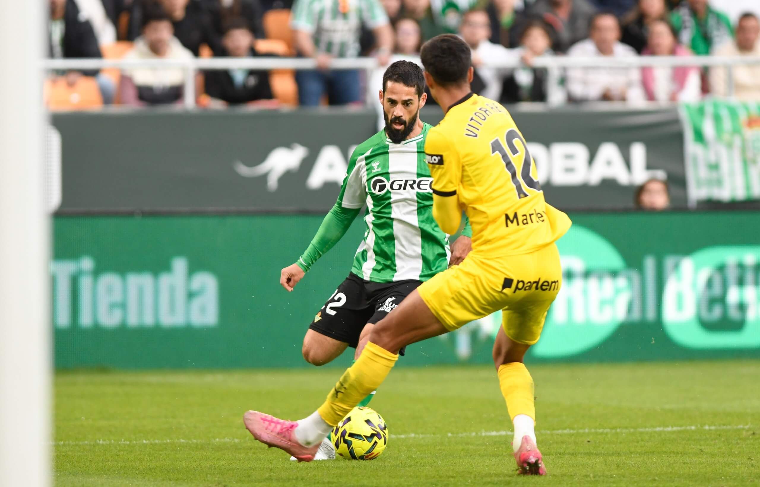  Isco Alarcón, ante el Girona.