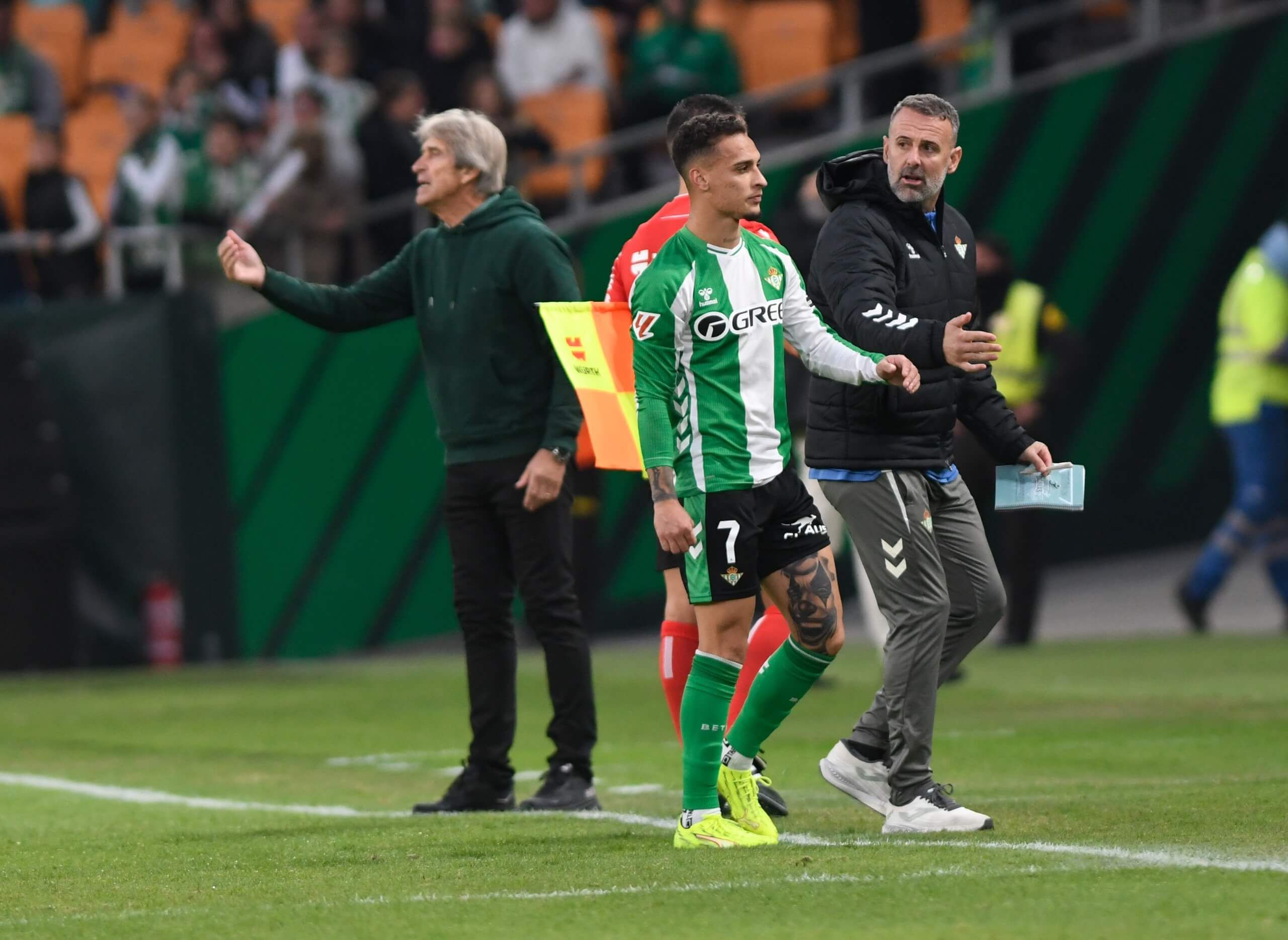 Antony, expulsado ante el Girona.