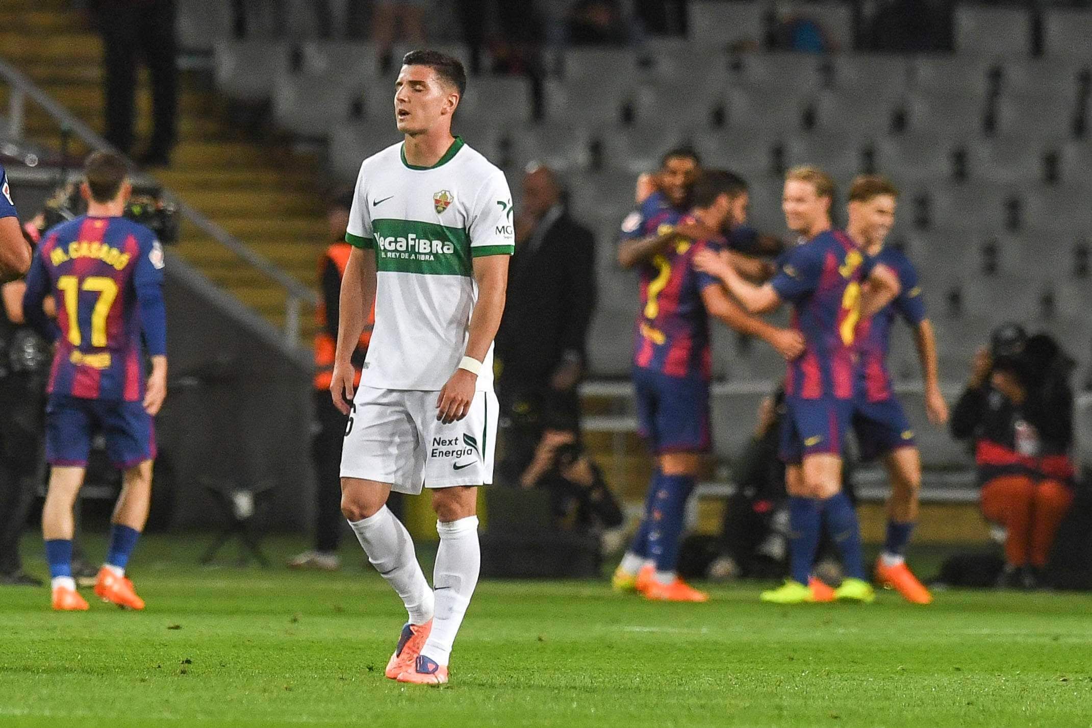 FC Barcelona - Elche en Montjuic (EFE)