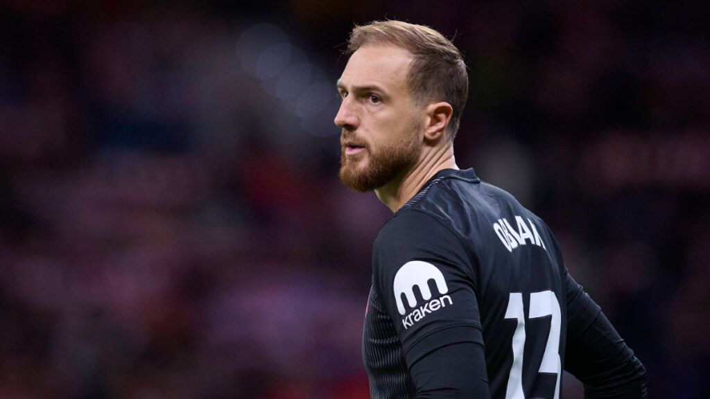  Jan Oblak durante un partido con el Atlético de Madrid (Fuente: Cordon Press)