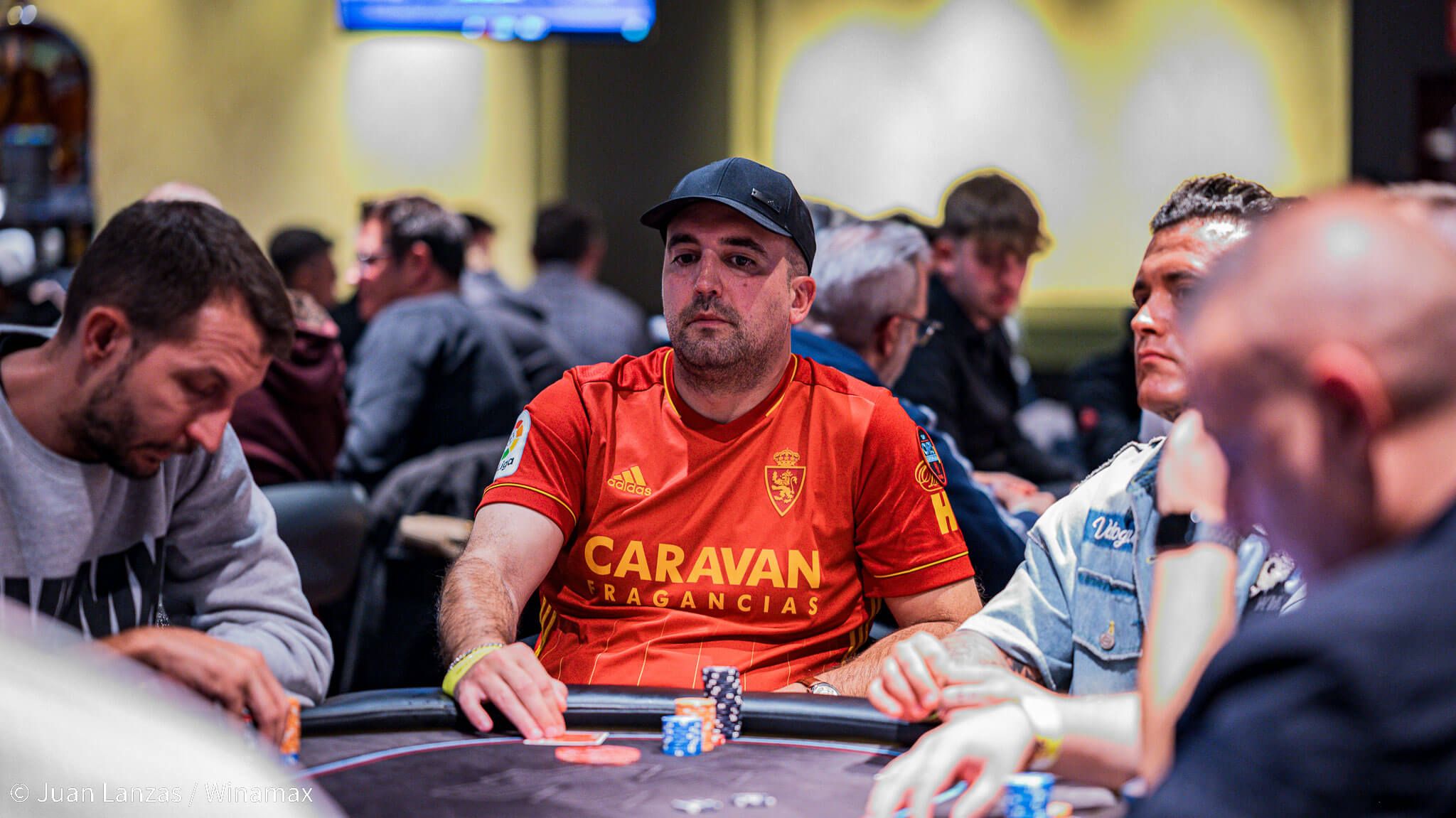 Joaquín Lafoz, en el CNP Winamax de Madrid