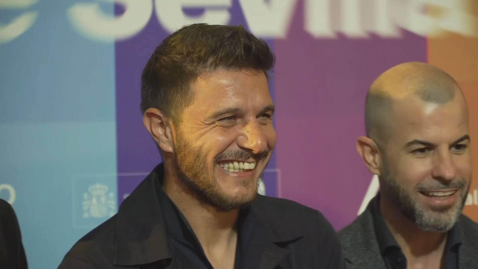 Joaquín, en la alfombra roja del Festival de Cine de Sevilla.