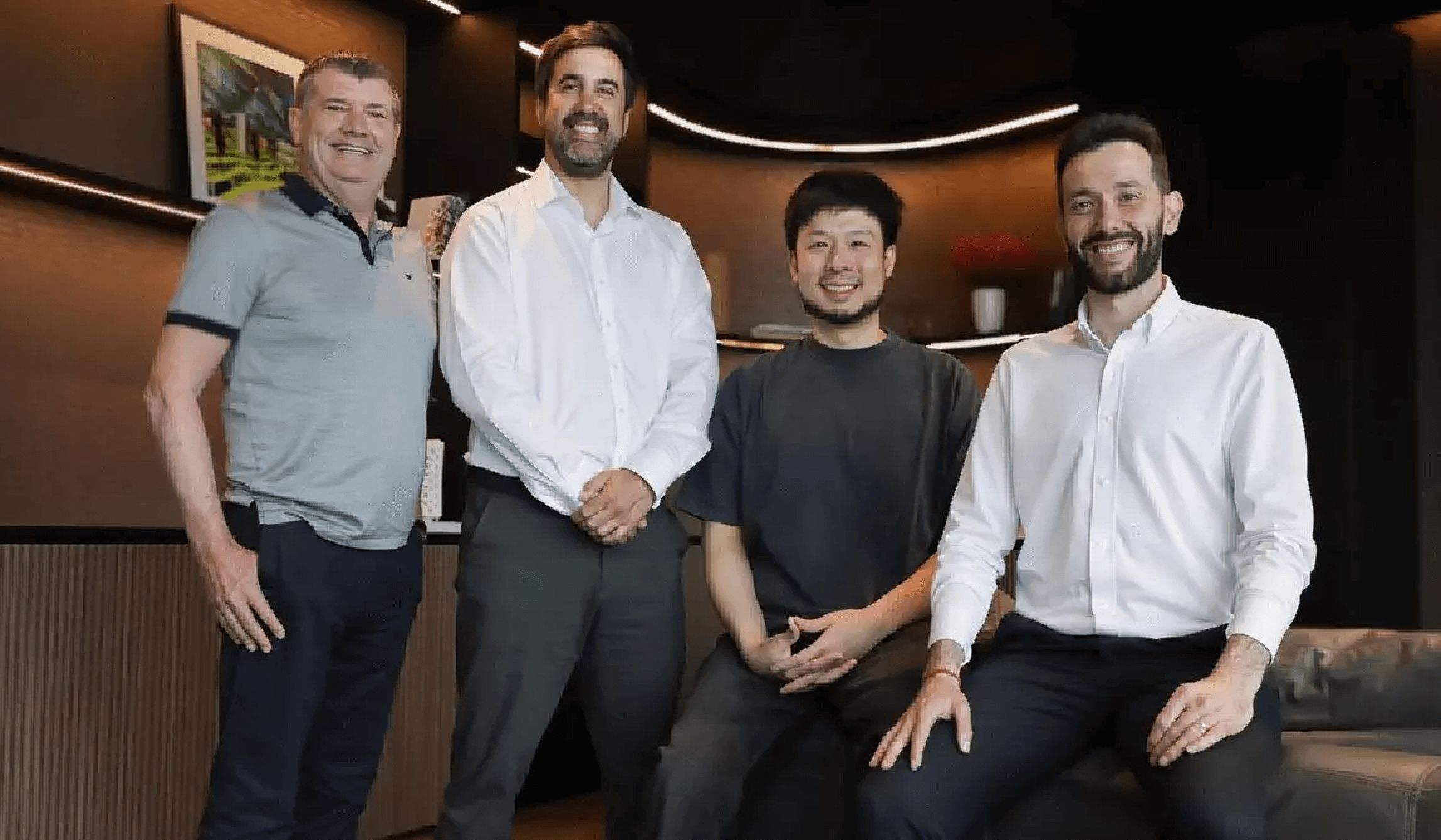 Kiat Lim con la cúpula en Singapur