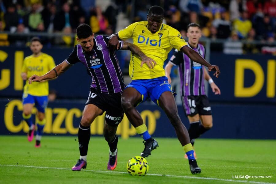 Marcos André, ante el Cádiz.