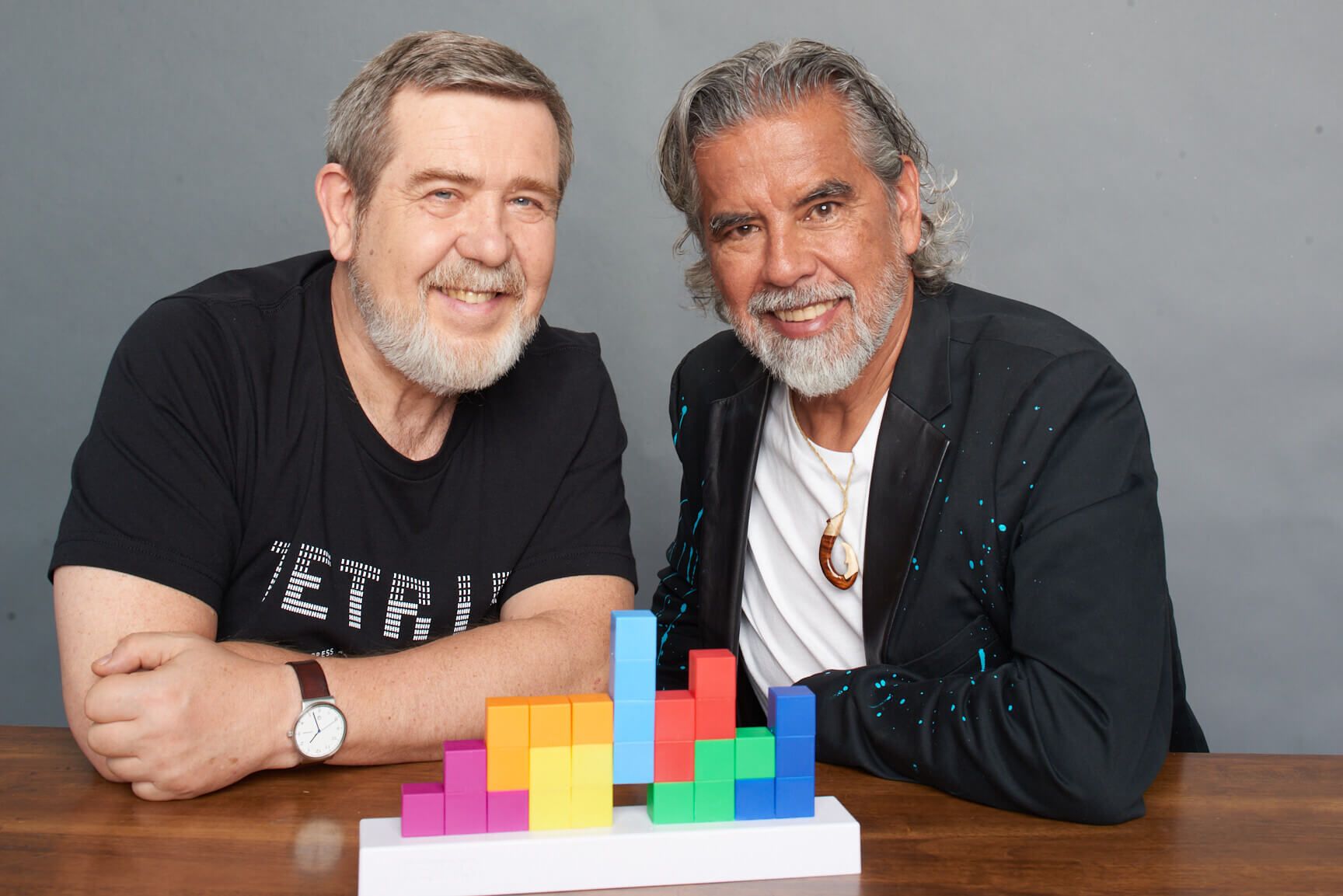 Alexey Pajitnov y Henk Rogers