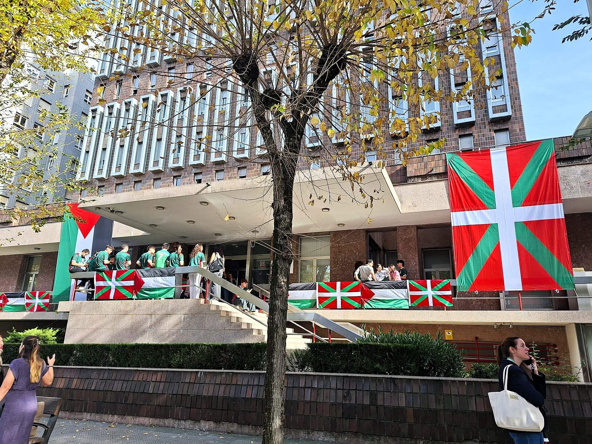  La selección de Palestina alojada en Bilbao para jugar contra Euskadi este sábado 15-N.