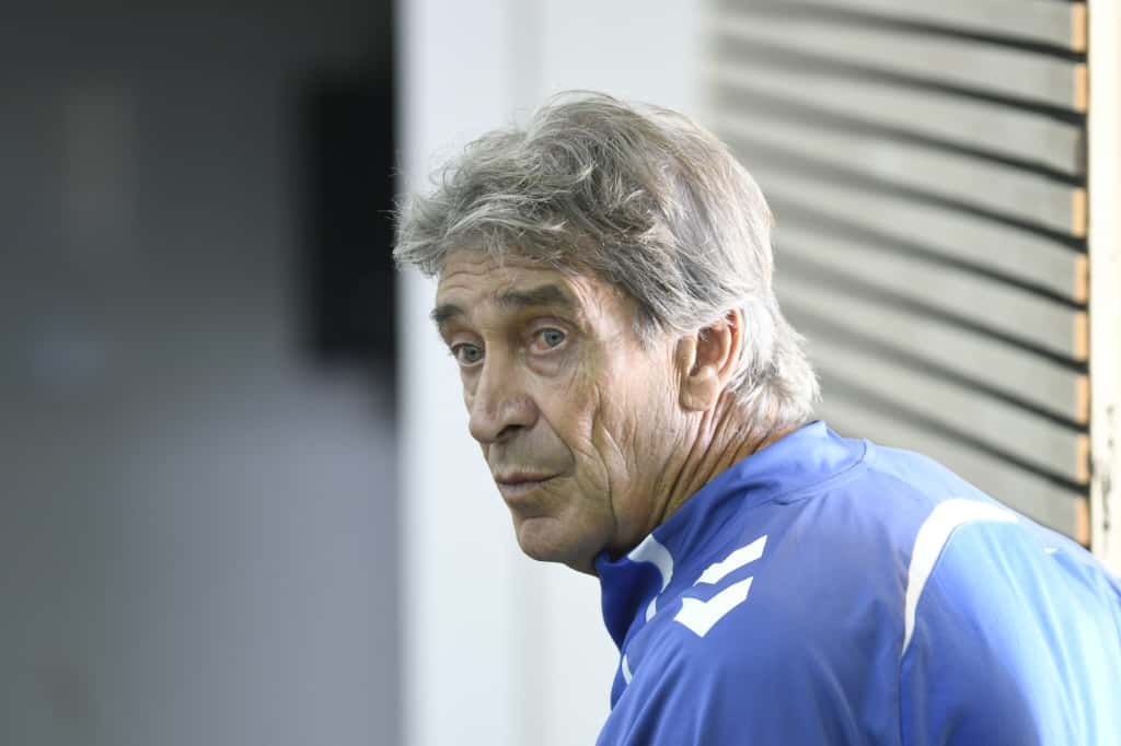  Manuel Pellegrini, en la rueda de prensa previa al Betis - Valencia.