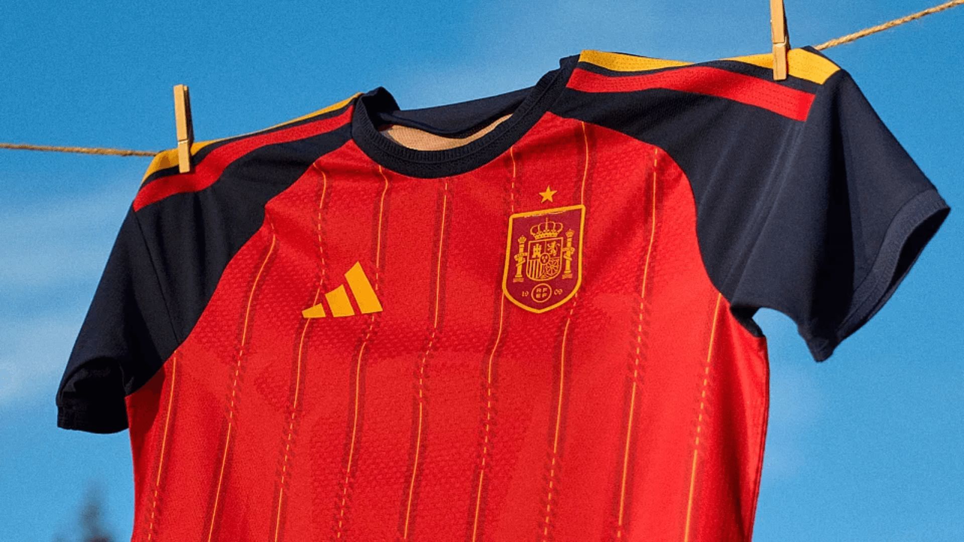  La nueva camiseta de España para el Mundial 2026.