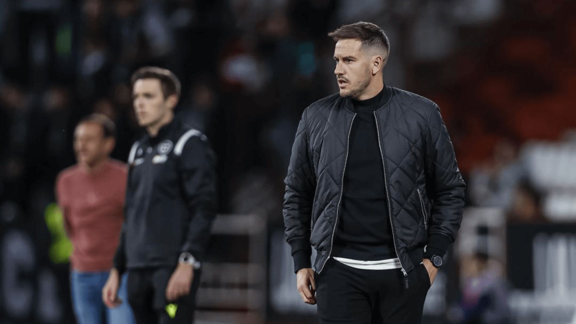  Sergi Guilló, en un partido del Huesca.