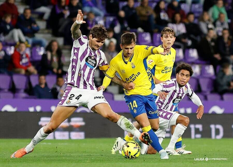 Stanko Juric, ante Las Palmas en Zorrilla.