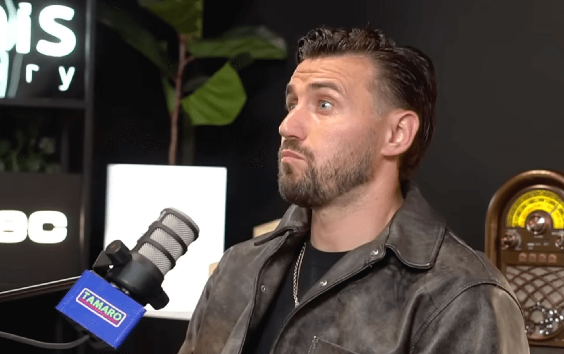  Stole Dimitrievski durante la entrevista