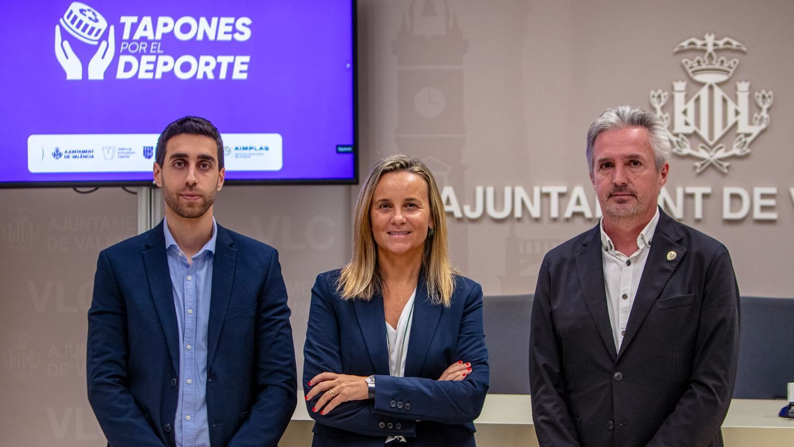  Adrián Morales, Paula Llobet y Cristhian Schneider