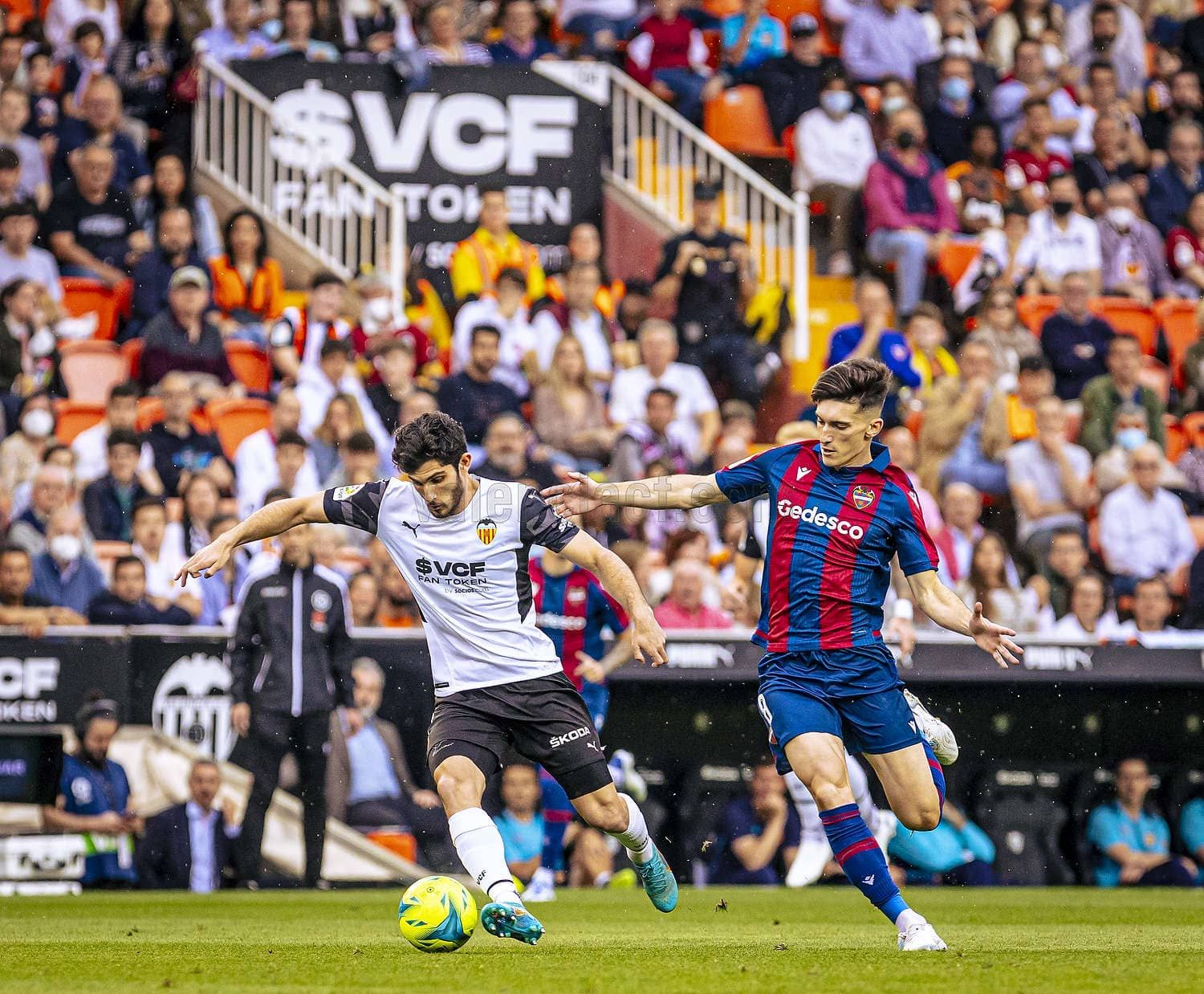  Pepelu con el Levante en Mestalla