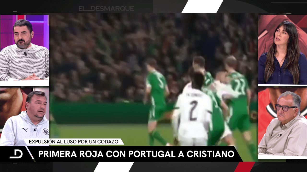El debate con la expulsión de Cristiano Ronaldo (ElDesmarque)
